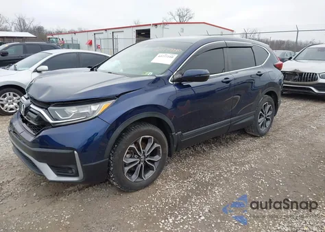 2022 Honda Cr-V Awd Ex-L z USA, uszkodzony, nr VIN 2HKRW2H88NH635893